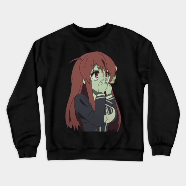 Shocked Sakura Crewneck Sweatshirt by KokoroPopShop